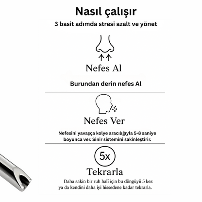 Stres Azaltma ve Yönetme Kolyesi