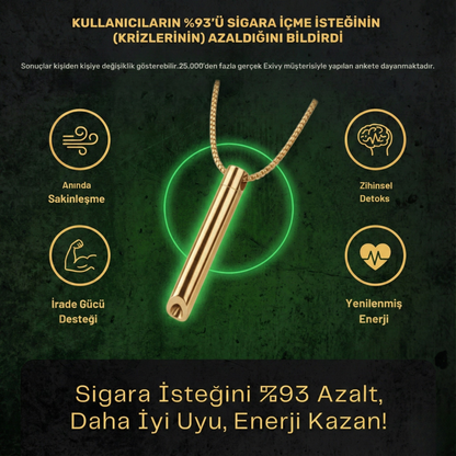 Exivy® Raucherentwöhnungs-Halskette